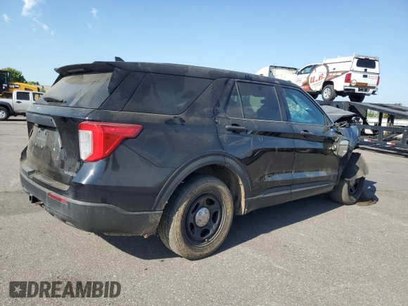 2022 Ford Police Interceptor Utility z VIN 1FM5K8AB4NGA50487, wystawiony jako Copart lot #54293475 z przebiegiem 61 510 mil mil oraz Szkoda całkowita • Salvage title. Historia ofert i sprzedaży dostępna na DreamBid. Obrazek 3.
