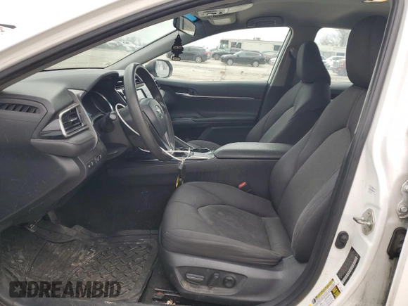 2020 Toyota Camry LE with VIN 4T1C11AK7LU343929, listed as a Copart auction lot 44159335 with 145,167 mi miles and Salvage Title. Bid and sale history available at carsss.com. Image 7.