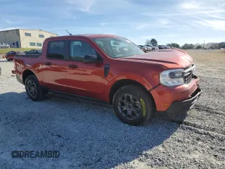 2023 Ford Maverick XL with VIN 3FTTW8E90PRA37805, listed as a Copart auction lot 49295315 with 19,388 mi miles and Salvage Title. Bid and sale history available at DreamBid. Image 4.