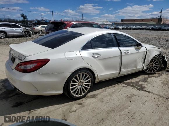 2016 Mercedes-Benz CLS with VIN WDDLJ6HB3GA161844, listed as a Copart auction lot 46027384 with 73,569 mi miles. Bid and sale history available at carsss.com. Image 3.