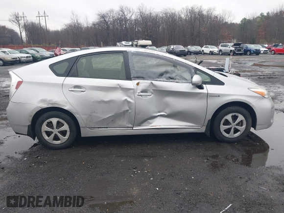 2012 Toyota Prius One with VIN JTDKN3DU5C5396667, listed as a IAAI auction lot 40961968 with 204,069 mi miles and . Bid and sale history available at carsss.com. Image 13.