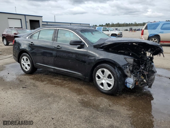 2013 Ford Sedan Police Interceptor with VIN 1FAHP2L82DG138962, listed as a Copart auction lot 74751974 with 0 mi miles and Salvage Title. Bid and sale history available at carsss.com. Image 4.