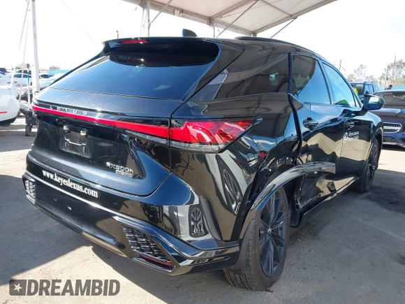 2023 Lexus RX with VIN 2T2BCMEA1PC010072, listed as a IAAI auction lot 41834857 with 19,906 mi miles. Bid and sale history available at carsss.com. Image 4.