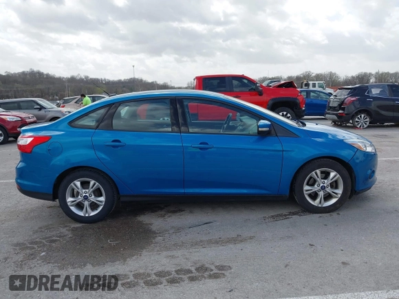 2014 Ford Focus SE with VIN 1FADP3F23EL310193, listed as a IAAI auction lot 41808058 with 53,658 mi miles. Bid and sale history available at carsss.com. Image 13.