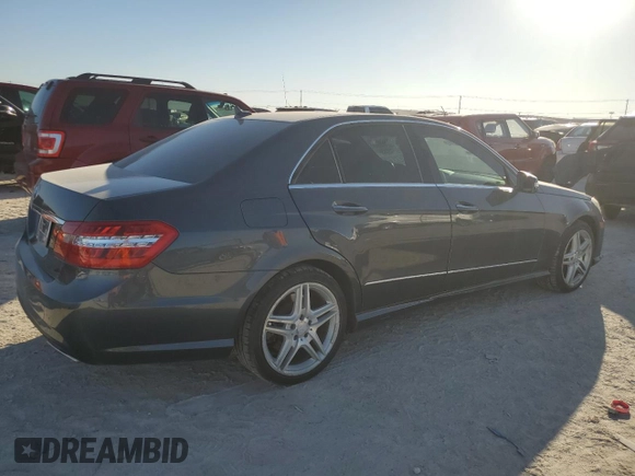 2011 Mercedes-Benz E 550 Luxury with VIN WDDHF7CB7BA310270, listed as a Copart auction lot 46918785 with 90,648 mi miles and Salvage Title. Bid and sale history available at DreamBid. Image 3.