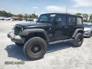 2016 Jeep Wrangler Unlimited Sport с VIN 1C4BJWDG2GL265592, выставлен на аукционе Copart как лот 56429725 с пробегом 106 884 миль миль и Списание • Salvage title. История ставок и продаж доступна на DreamBid. Изображение 1.