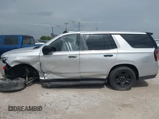 2022 Chevrolet Tahoe Commercial with VIN 1GNSCLED4NR254074, listed as a IAAI auction lot 42524415 with Not provided miles and . Bid and sale history available at DreamBid. Image 13.