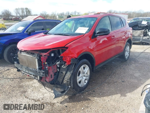 2013 Toyota RAV4 LE with VIN JTMZFREV7DD008755, listed as a IAAI auction lot 41823742 with 152,264 mi miles. Bid and sale history available at carsss.com. Image 18.