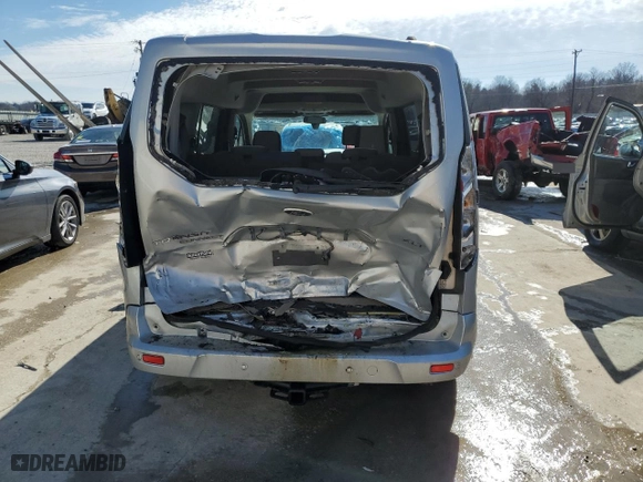 2015 Ford Transit Connect Wagon XLT with VIN NM0GE9F79F1197730, listed as a Copart auction lot 45307215 with 149,511 mi miles and Non Repairable. Bid and sale history available at carsss.com. Image 6.