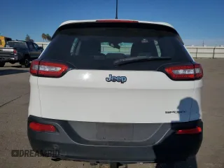 2014 Jeep Cherokee Sport with VIN 1C4PJLAB4EW241559, listed as a Copart auction lot 48268515 with 120,084 mi miles and Salvage Title. Bid and sale history available at DreamBid. Image 6.