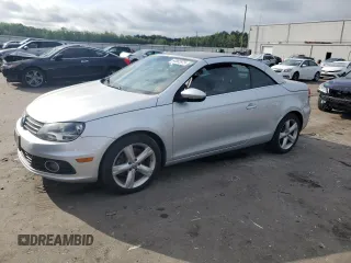 2012 Volkswagen Eos Executive with VIN WVWFW7AH5CV006129, listed as a Copart auction lot 64885975 with 98,166 mi miles and Clean title. Bid and sale history available at DreamBid. Image 1.