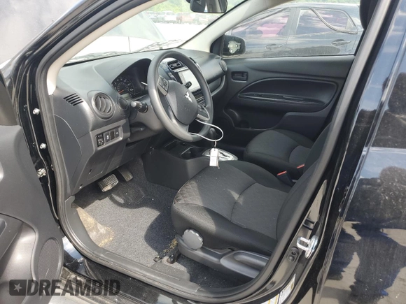 2024 Mitsubishi Mirage ES z VIN ML32AUHJ8RH019830, wystawiony jako Copart lot #58523095 z przebiegiem 6 862 mil mil oraz Czysty tytuł • Clean title. Historia ofert i sprzedaży dostępna na DreamBid. Obrazek 7.