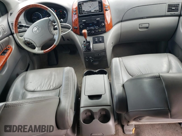 2010 Toyota Sienna XLE with VIN 5TDYK4CC5AS340124, listed as a Copart auction lot 66178854 with 99,485 mi miles and Salvage Title. Bid and sale history available at carsss.com. Image 8.