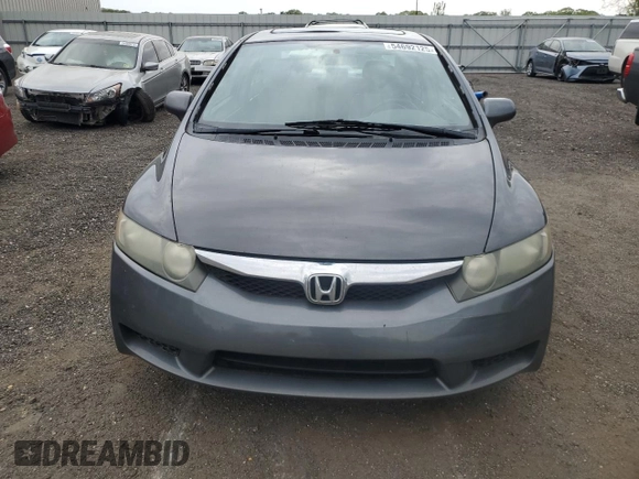 2011 Honda Civic EX-L with VIN 2HGFA1F93BH516260, listed as a Copart auction lot 54692125 with 166,715 mi miles and Clean Title. Bid and sale history available at DreamBid. Image 5.