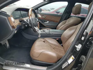 2016 Mercedes-Benz S 63 AMG with VIN WDDUG7JB0GA235269, listed as a Copart auction lot 54763815 with Not Provided miles and Salvage Title. Bid and sale history available at carsss.com. Image 7.