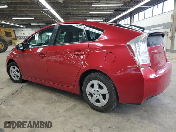 2010 Toyota Prius II with VIN JTDKN3DU0A0202573, listed as a Copart auction lot 46931725 with 141,273 mi miles and Salvage Title. Bid and sale history available at carsss.com. Image 2.