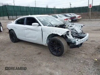 2021 Dodge Charger Scat Pack Widebody with VIN 2C3CDXGJ8MH584470, listed as a IAAI auction lot 41887401 with 18,989 mi miles. Bid and sale history available at carsss.com. Image 1.