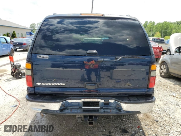 2006 Chevrolet Suburban LS with VIN 1GNFK16Z46J169710, listed as a Copart auction lot 63483724 with 302,259 mi miles and Non Repairable. Bid and sale history available at carsss.com. Image 6.