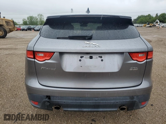 2020 Jaguar F-Pace 25t Prestige with VIN SADCK2FX5LA644555, listed as a Copart auction lot 56758625 with 117,726 mi miles and Clean title. Bid and sale history available at DreamBid. Image 6.
