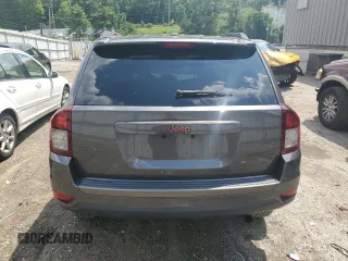 2016 Jeep Compass Sport с VIN 1C4NJCBB8GD800616, выставлен на аукционе Copart как лот 67106944 с пробегом 102 453 миль миль и Списание • Salvage title. История ставок и продаж доступна на DreamBid. Изображение 6.