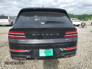 2024 Genesis GV80 with VIN KMUHBDSB4RU181528, listed as a Copart auction lot 53854995 with 1,798 mi miles and Salvage Title. Bid and sale history available at DreamBid. Image 6.