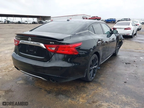 2017 Nissan Maxima SV with VIN 1N4AA6AP5HC403553, listed as a IAAI auction lot 41336242 with 133,161 mi miles. Bid and sale history available at carsss.com. Image 4.