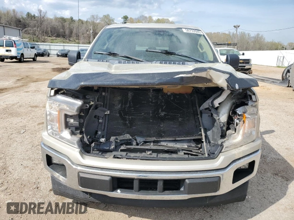 2018 Ford F-150 XL with VIN 1FTEW1CP7JFC86673, listed as a Copart auction lot 50733945 with 103,187 mi miles and Salvage Title. Bid and sale history available at carsss.com. Image 5.