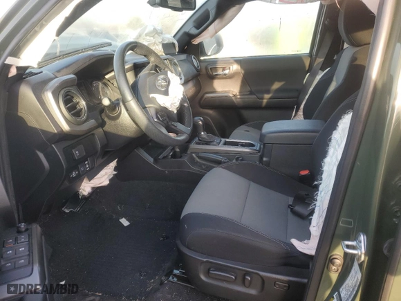 2022 Toyota Tacoma 4WD SR with VIN 3TMCZ5AN4NM513931, listed as a Copart auction lot 48511845 with 26,750 mi miles and Salvage Title. Bid and sale history available at carsss.com. Image 7.