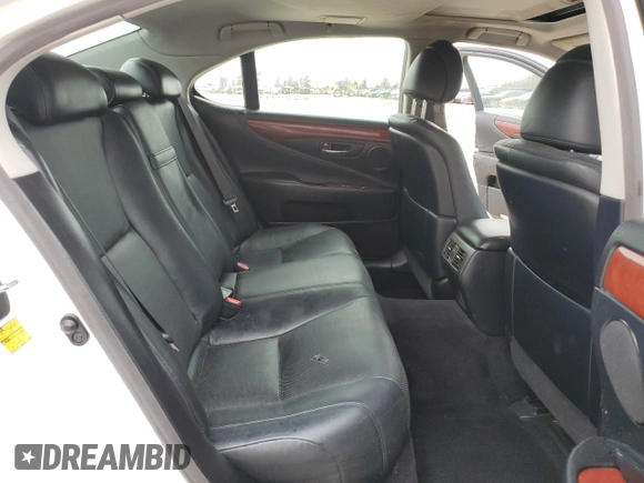 2012 Lexus LS 460 with VIN JTHCL5EF2C5015183, listed as a Copart auction lot 45860465 with 127,876 mi miles and Salvage title. Bid and sale history available at DreamBid. Image 10.