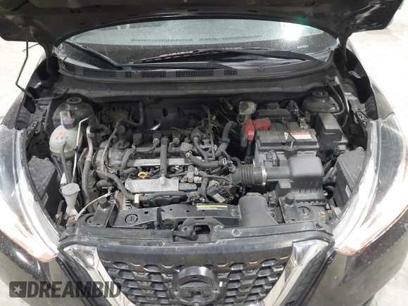 2020 Nissan Kicks SV with VIN 3N1CP5CVXLL556968, listed as a IAAI auction lot 41691274 with 107,040 mi miles. Bid and sale history available at carsss.com. Image 10.