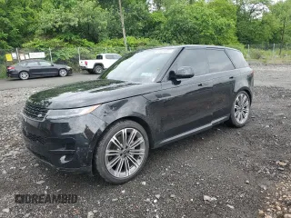 2025 Land Rover Range Rover Sport SE with VIN SAL1P9EU9SA450560, listed as a Copart auction lot 60053665 with 3,384 mi miles and Salvage title. Bid and sale history available at DreamBid. Image 1.