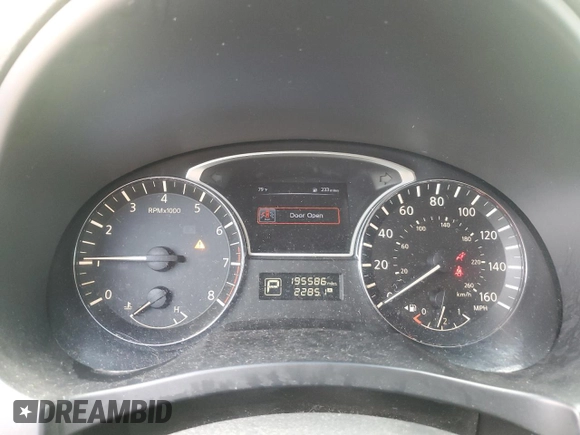 2015 Nissan Altima 2.5 with VIN 1N4AL3AP6FN401711, listed as a Copart auction lot 59462555 with 195,586 mi miles and Salvage title. Bid and sale history available at DreamBid. Image 9.
