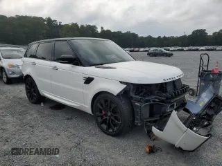 2022 Land Rover Range Rover Sport HST with VIN SALWS2RU8NA219045, listed as a Copart auction lot 71294394 with 38,088 mi miles and Salvage Title. Bid and sale history available at carsss.com. Image 4.
