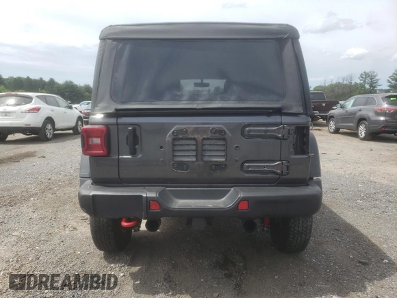2023 Jeep Wrangler Rubicon с VIN 1C4HJXFG0PW523040, выставлен на аукционе Copart как лот 57705055 с пробегом 23 405 миль миль и Списание • Salvage title. История ставок и продаж доступна на DreamBid. Изображение 6.