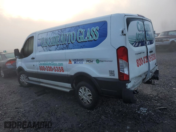 2019 Ford Transit with VIN 1FTYR1ZM6KKB01524, listed as a Copart auction lot 87309434 with 74,696 mi miles and Salvage Title. Bid and sale history available at DreamBid. Image 2.
