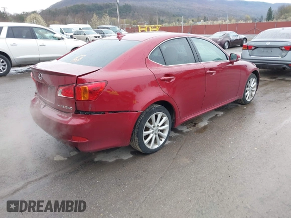 2009 Lexus IS 250 z VIN JTHCK262895028140, wystawiony jako IAAI lot #41996151 z przebiegiem 216 365 mil mil oraz . Historia ofert i sprzedaży dostępna na DreamBid. Obrazek 4.
