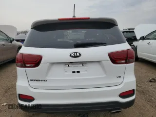2019 Kia Sorento LX V6 with VIN 5XYPG4A58KG483570, listed as a Copart auction lot 53424285 with 97,907 mi miles and Clean Title. Bid and sale history available at carsss.com. Image 6.