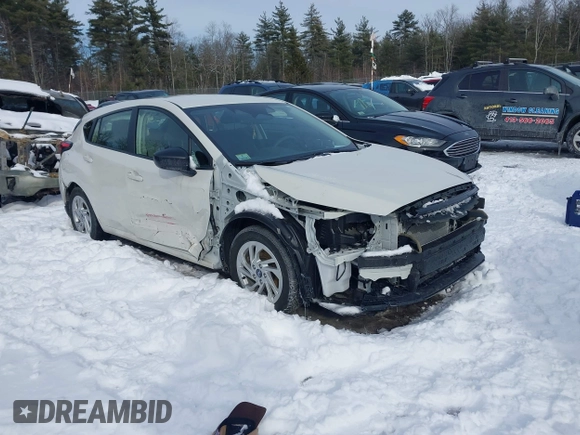 2024 Subaru Impreza with VIN JF1GUABC4R8325612, listed as a IAAI auction lot 41514950 with 17,826 mi miles and . Bid and sale history available at DreamBid. Image 1.