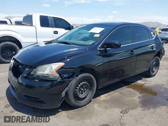 2014 Nissan Sentra SV with VIN 3N1AB7AP8EY247544, listed as a IAAI auction lot 42654316 with 155,129 mi miles and . Bid and sale history available at DreamBid. Image 17.