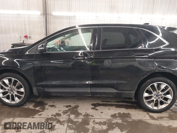 2018 Ford Edge Titanium with VIN 2FMPK4K86JBB72760, listed as a IAAI auction lot 41155594 with 83,338 mi miles. Bid and sale history available at carsss.com. Image 15.