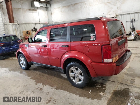2009 Dodge Nitro SE with VIN 1D8GU28K39W515669, listed as a Copart auction lot 58793875 with 208,021 mi miles and Non repairable. Bid and sale history available at DreamBid. Image 2.