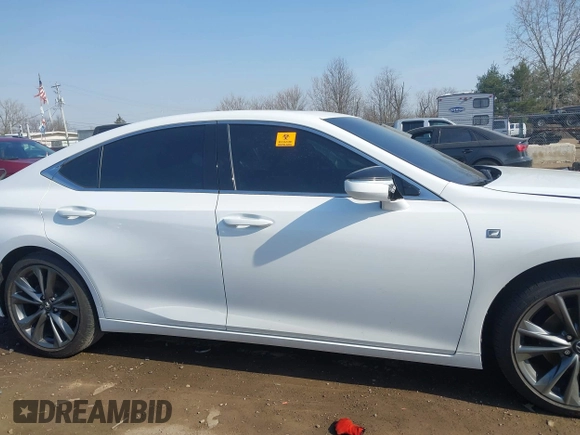 2021 Lexus ES 350 F Sport with VIN 58AGZ1B14MU094578, listed as a IAAI auction lot 41768656 with 47,333 mi miles and . Bid and sale history available at DreamBid. Image 13.