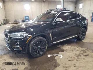 2016 BMW X6 xDrive50i with VIN 5UXKU6C54G0R34047, listed as a Copart auction lot 45595935 with 115,471 mi miles and Salvage Title. Bid and sale history available at carsss.com. Image 1.