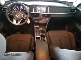 2019 Kia Optima LX with VIN 5XXGT4L39KG356855, listed as a Copart auction lot 49480425 with 75,212 mi miles and Salvage Title. Bid and sale history available at carsss.com. Image 8.