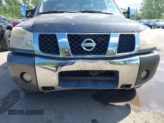 2004 Nissan Titan LE with VIN 1N6AA07B04N525607, listed as a IAAI auction lot 42180184 with 267,589 mi miles. Bid and sale history available at carsss.com. Image 6.