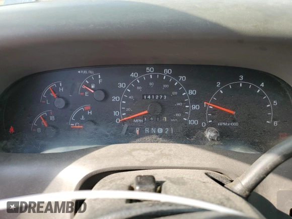 2000 Ford F-350 XL with VIN 1FTSX31S2YEE37213, listed as a Copart auction lot 54300595 with 141,273 mi miles and Clean title. Bid and sale history available at DreamBid. Image 9.