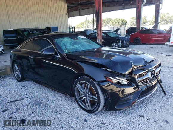 2018 Mercedes-Benz E-Class E 400 with VIN WDD1J6FB5JF033240, listed as a Copart auction lot 65233772 with 51,197 mi miles. Bid and sale history available at carsss.com. Image 1.