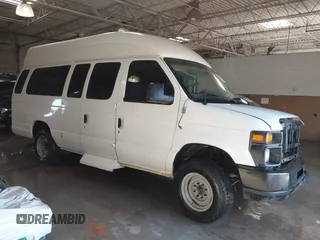 2011 Ford Econoline Cargo Commercial with VIN 1FTNS1EW0BDA60746, listed as a IAAI auction lot 41346661 with 117,363 mi miles. Bid and sale history available at carsss.com. Image 1.