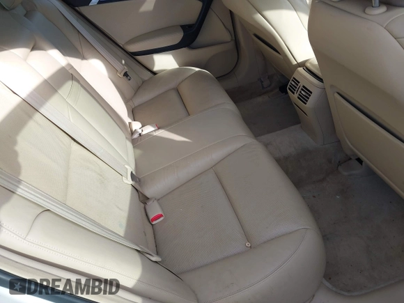 2008 Acura TL with VIN 19UUA66268A001252, listed as a IAAI auction lot 41477082 with 117,405 mi miles. Bid and sale history available at carsss.com. Image 8.