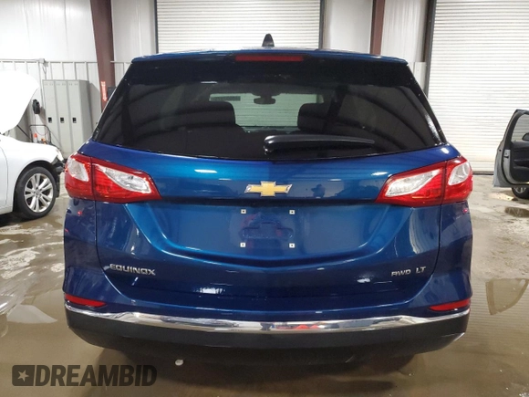 2021 Chevrolet Equinox LT with VIN 3GNAXUEV3ML383136, listed as a Copart auction lot 48557975 with 15,395 mi miles and Salvage Title. Bid and sale history available at DreamBid. Image 6.